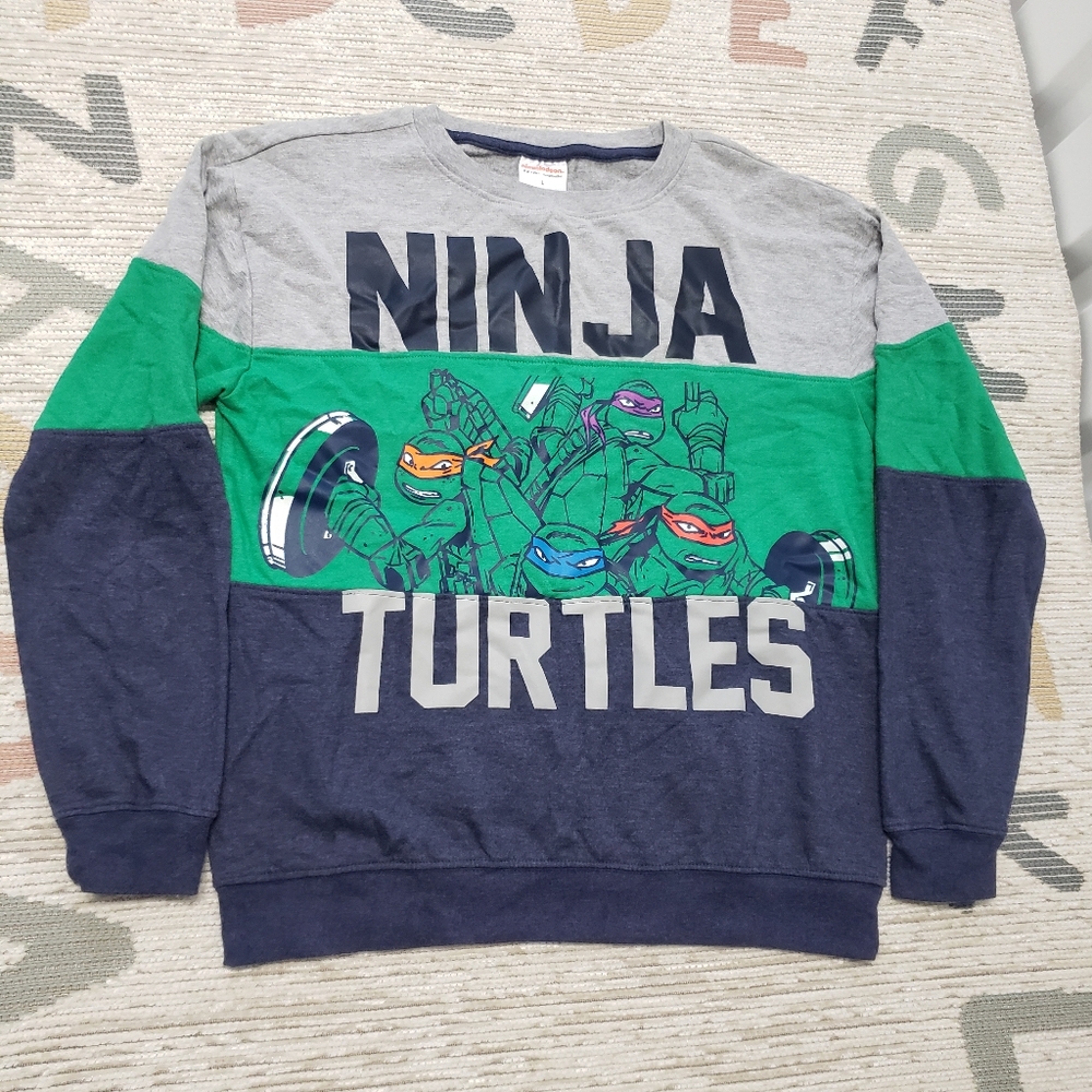 Teenage Mutant Ninja Turtles Nickelodeon sweatshirt adult Large men's